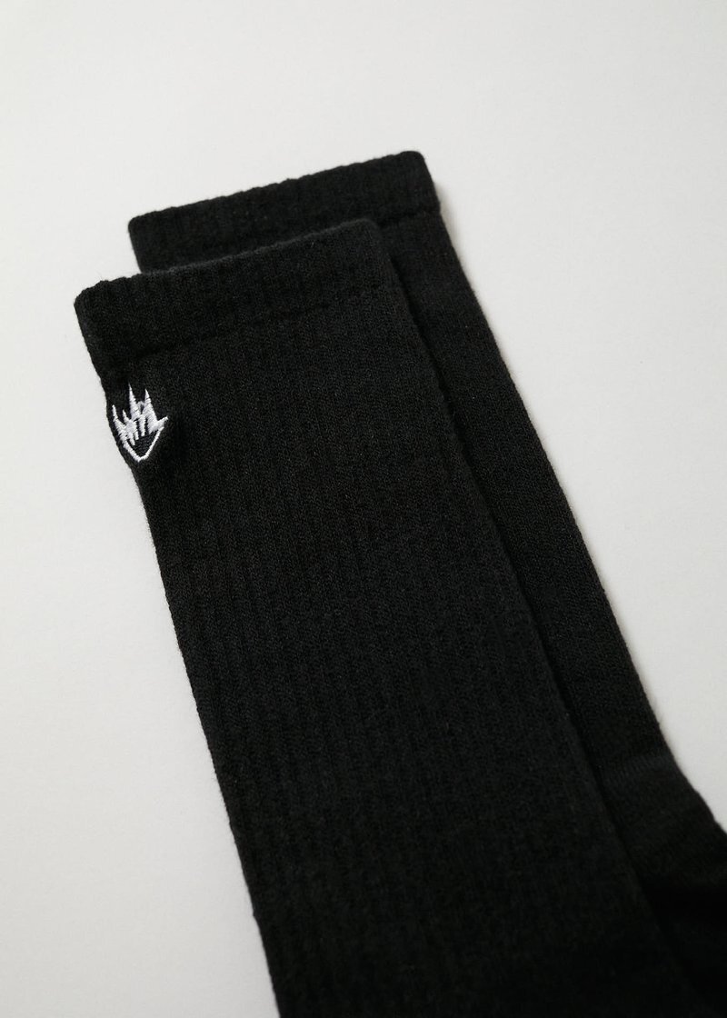 Flame - Hemp Socks One Pack - Black