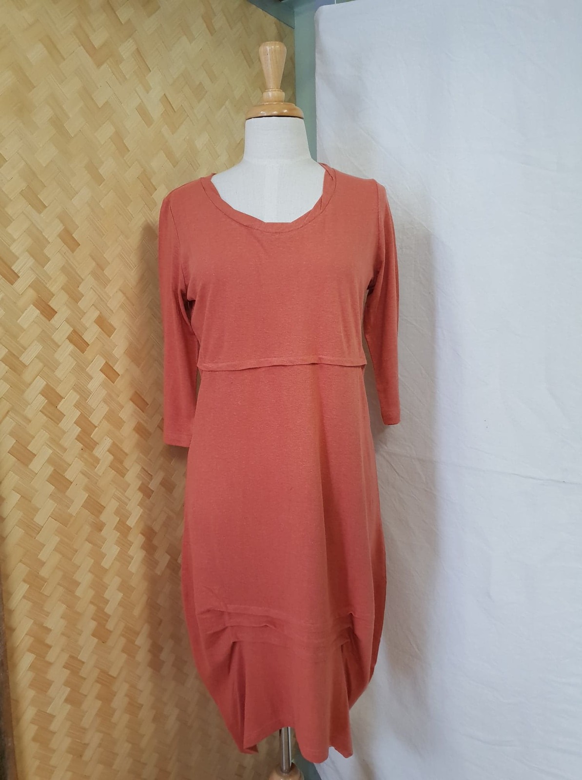 3/4 Sleeve Pixie Dress