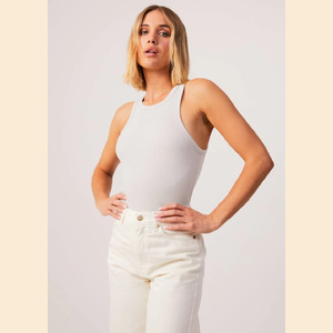 Lydia - Hemp Ribbed Singlet