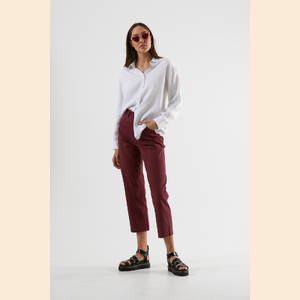 Shelby - Hemp High Waist Wide Leg Pant