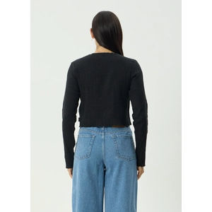 Focus - Hemp Seersucker Long Sleeve Top