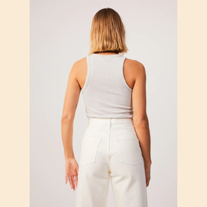 Lydia - Hemp Ribbed Singlet