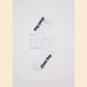 Revolution - Hemp Crew Socks - White - OS