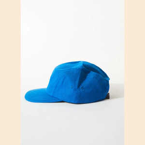 Rolled Up - Hemp Panelled Cap - Electric Blue - OS