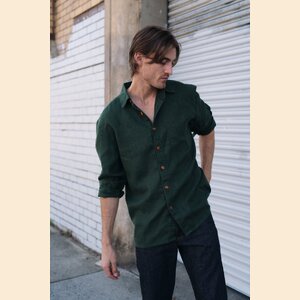 Hercules - 100% Hemp Long Sleeve Shirt