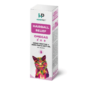 Hairball Relief | Hemp Seed Nectar Oil Blend with Hoki Fish and MCT Oil for Cats 100ml