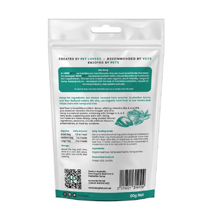 Vitality Support | Hemp Infused Organic Beef Liver Treats for Dogs 80g