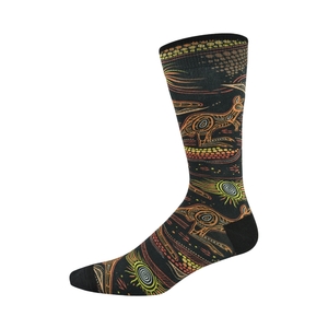 Indigenous Australian Kangaroo - Black - W2-8