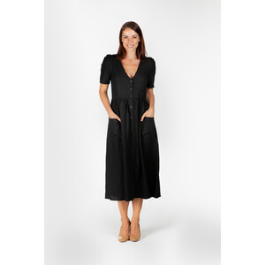 Olivia - Hemp Midi Dress