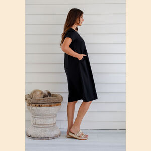Rosalyn - Hemp Midi Dress