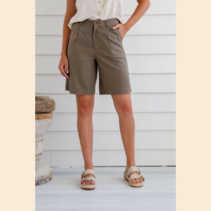 Ellie - Hemp Mid Length Shorts