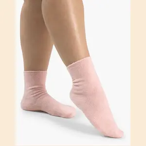 Luxe Bamboo Bed Socks - Pink - W2-8