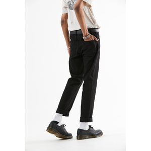 Ninety Twos - Hemp Relaxed Fit Chino Pant - Black - 28