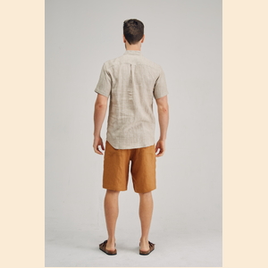 Vance - 100% Hemp Pinstripe Shirt