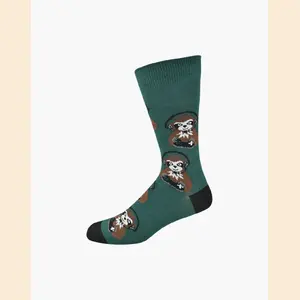 Men's Patterned Bamboo Socks - Assorted