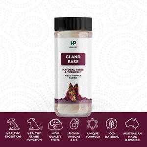 Gland Ease Natural Fibre, Hemp + Turmeric Topper (120g)