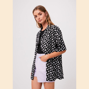 Pascale - Unisex Hemp Cuban Short Sleeve Shirt