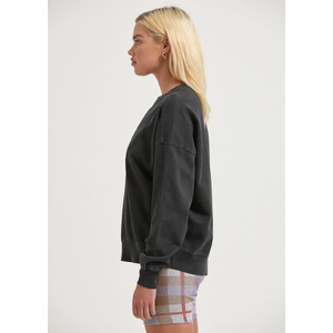 Landslide - Hemp Crew Neck - Faded Black - 6