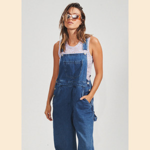 Louis - Hemp Denim Oversized Overalls