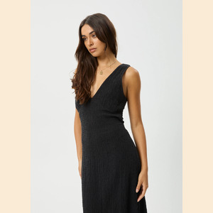 Focus - Seersucker Maxi Dress