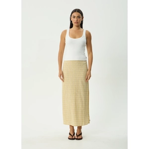 Sunday - Hemp Seersucker Maxi Skirt