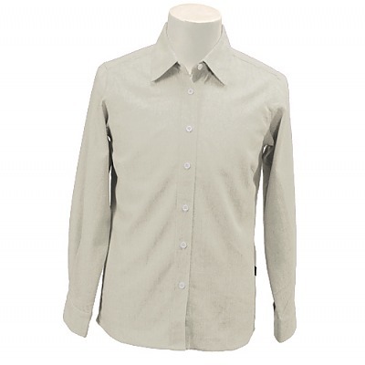 Hemp Cotton Collared Shirt- Long Sleeve