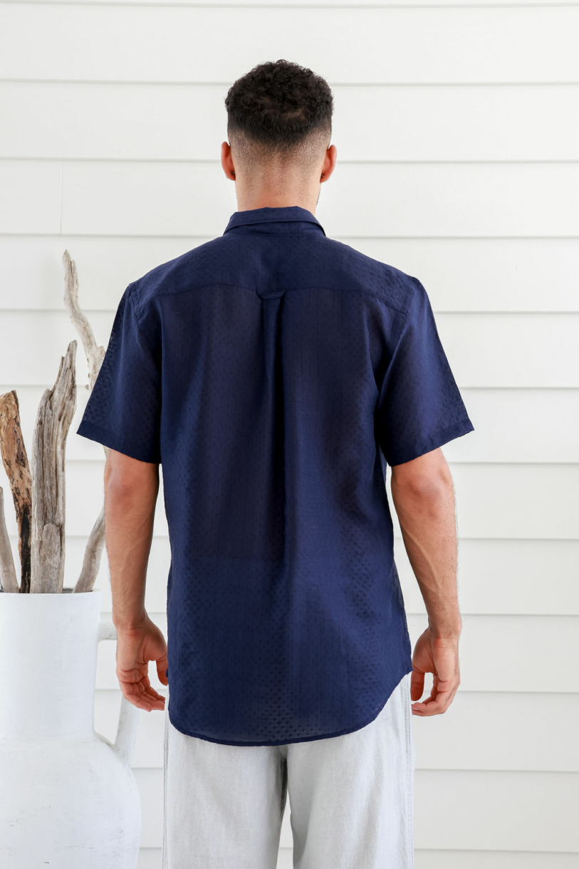 Vice - Hemp Tencel Short Sleeves Silky Shirt