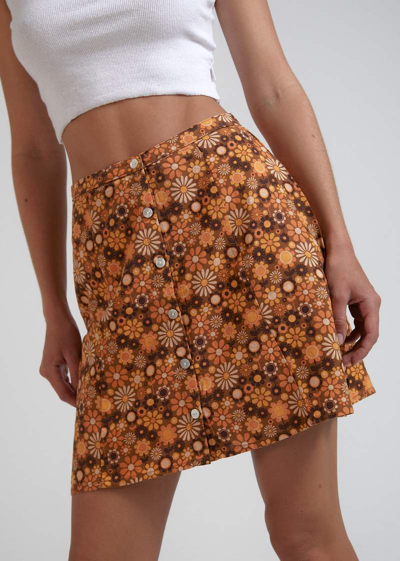 Daisy May - Hemp Button Up Skirt