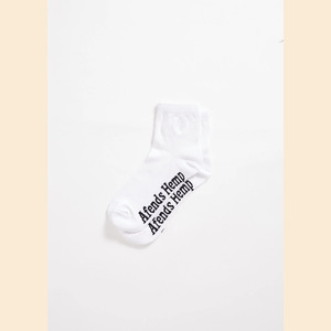 Happy Hemp - Ankle Socks One Pack - White - OS