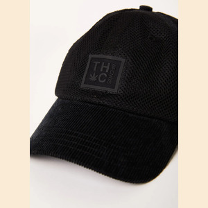 Asta - Hemp 6 Panel Cap - Black - OS