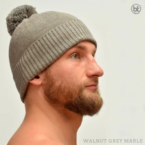 Bamboo Marle Pom Pom Beanie