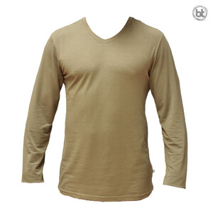Henry - V Neck Bamboo Long Sleeve Tee