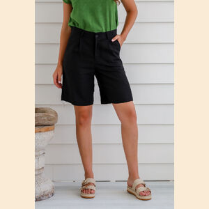 Ellie - Hemp Mid Length Shorts