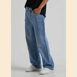 Pablo Hemp Denim Baggy Jeans | Men's Hemp Wide Leg Jeans | Made In