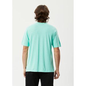 Construct - Hemp Retro Graphic T-Shirt - Mint - XS