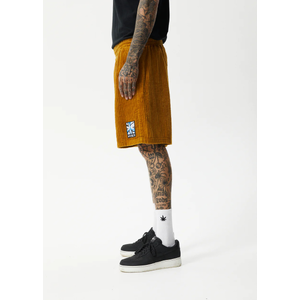 Waterfall - Hemp Corduroy Shorts - Mustard - XS