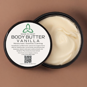 Hemp Body Butter Vanilla