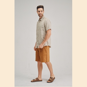 Vance - 100% Hemp Pinstripe Shirt