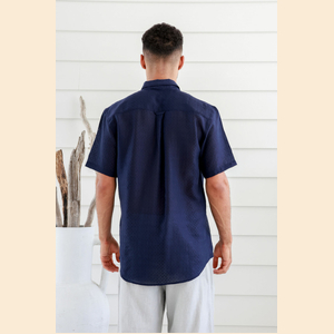 Vice - Hemp Tencel Short Sleeves Silky Shirt