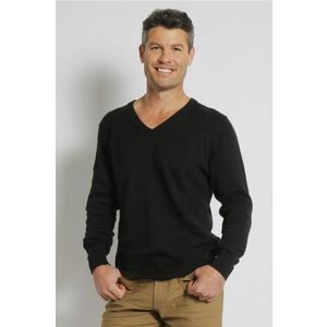 Sergio - Hemp V Neck Knit Jumper 