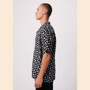 Pascale - Unisex Hemp Cuban Short Sleeve Shirt