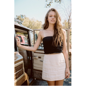Mariah - Hemp Skirt - Macadamia - 14