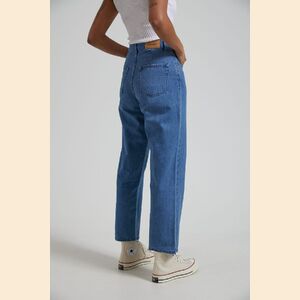 Shelby - Hemp Denim High Waist Wide Leg Jeans