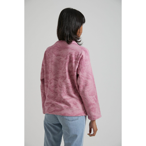 Evolve  - Hemp Oversized Crew Neck - Smokey Lilac - 12