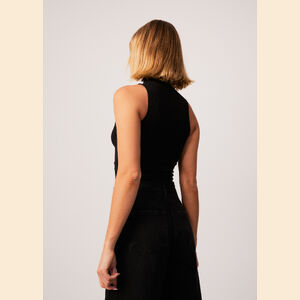 Iconic - Hemp Ribbed High Neck Tank