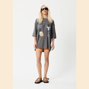 Euphoria - Hemp Oversized Graphic T-Shirt