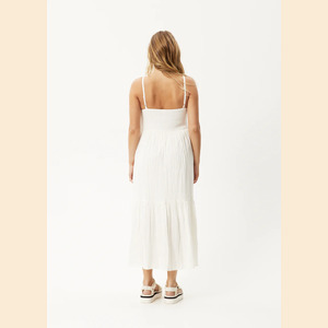 Calm - Hemp Seersucker Maxi Dress