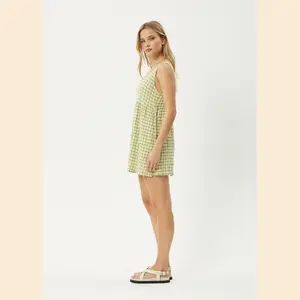 Darcy Jesse - Hemp Seersucker Mini Dress
