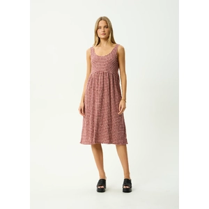 Capricorn - Seersucker Midi Dress