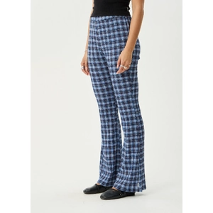 Mountains - Hemp Seersucker Flare Pant 